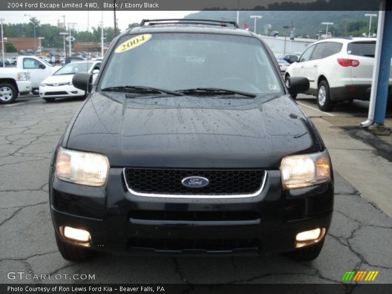 Black / Ebony Black 2004 Ford Escape Limited 4WD