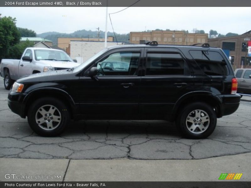 Black / Ebony Black 2004 Ford Escape Limited 4WD