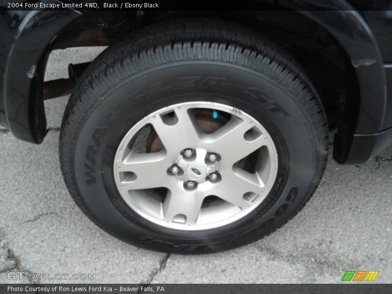 Black / Ebony Black 2004 Ford Escape Limited 4WD