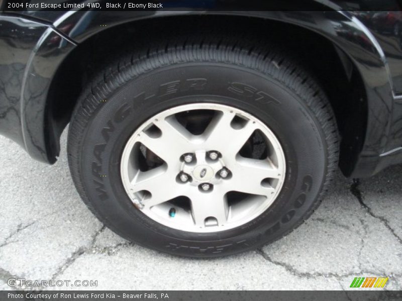 Black / Ebony Black 2004 Ford Escape Limited 4WD