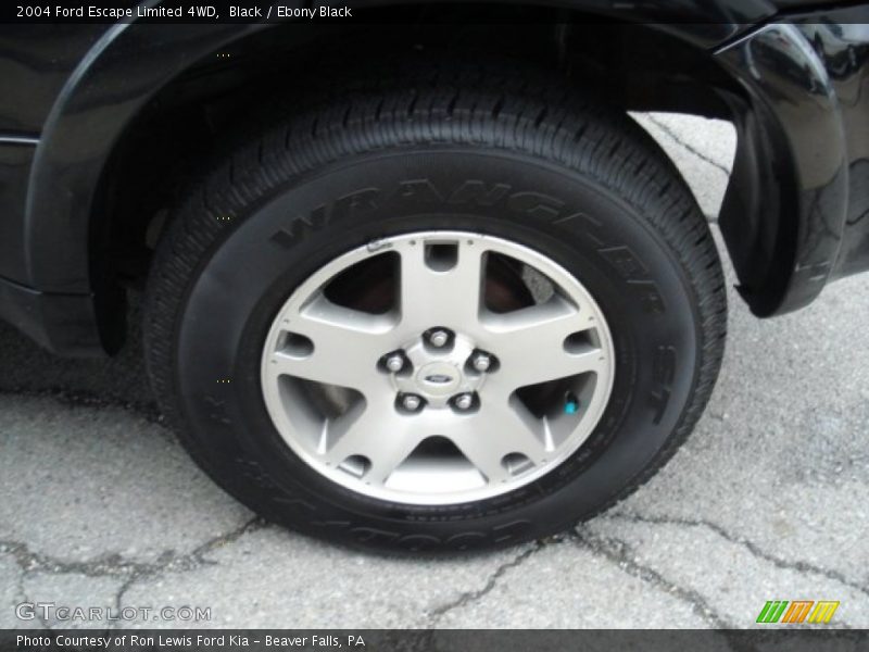 Black / Ebony Black 2004 Ford Escape Limited 4WD