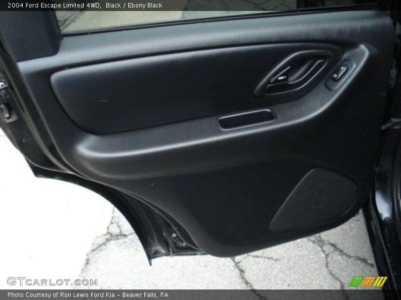 Black / Ebony Black 2004 Ford Escape Limited 4WD