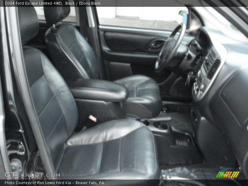 Black / Ebony Black 2004 Ford Escape Limited 4WD