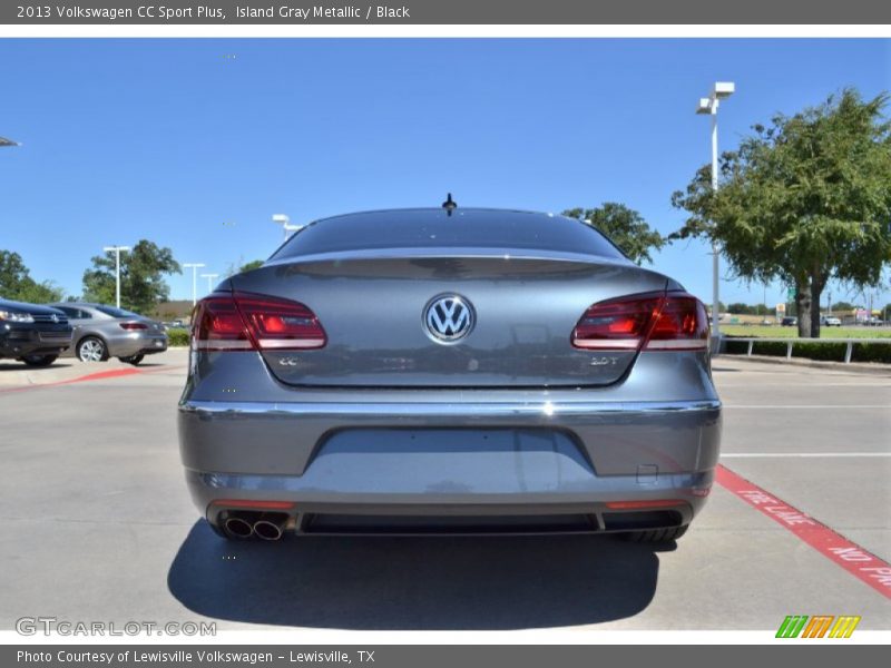 Island Gray Metallic / Black 2013 Volkswagen CC Sport Plus