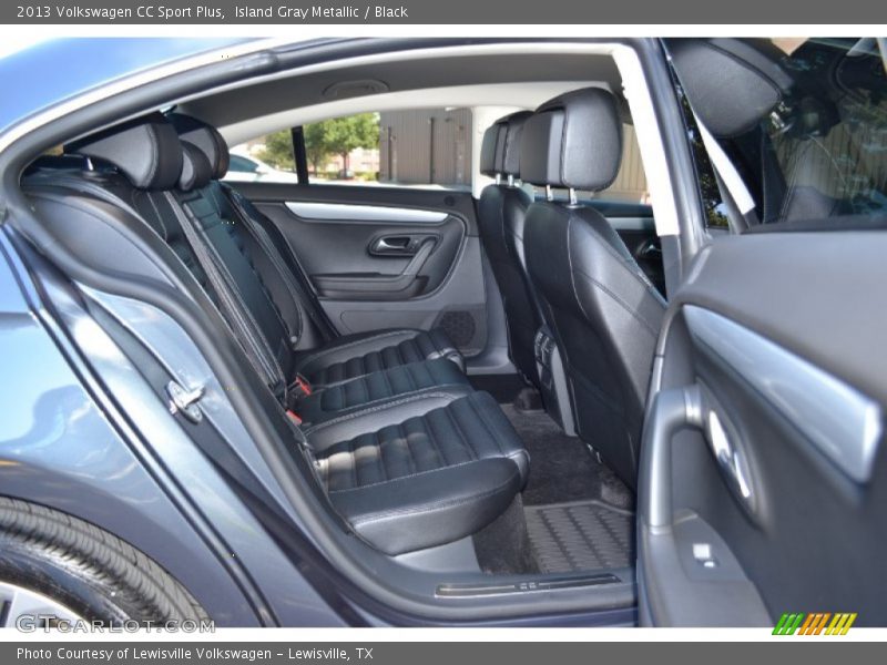 Island Gray Metallic / Black 2013 Volkswagen CC Sport Plus