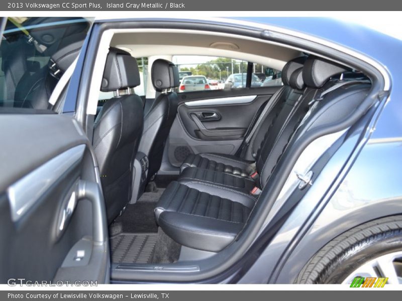 Island Gray Metallic / Black 2013 Volkswagen CC Sport Plus