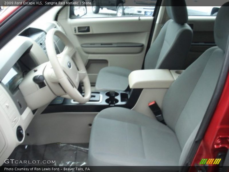 Sangria Red Metallic / Stone 2009 Ford Escape XLS