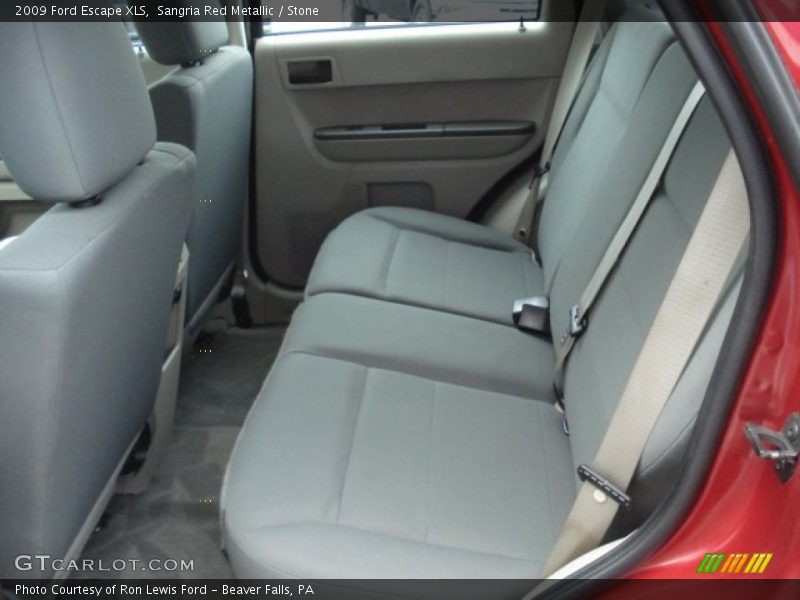 Sangria Red Metallic / Stone 2009 Ford Escape XLS