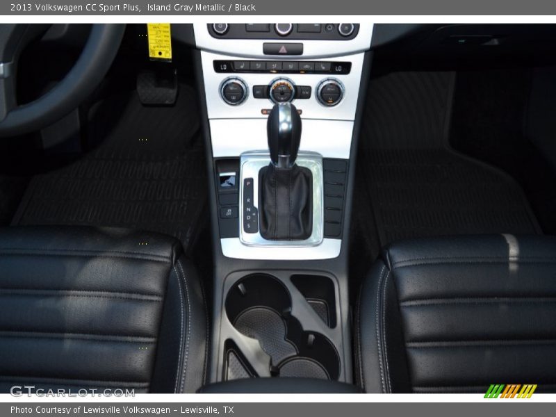 Island Gray Metallic / Black 2013 Volkswagen CC Sport Plus