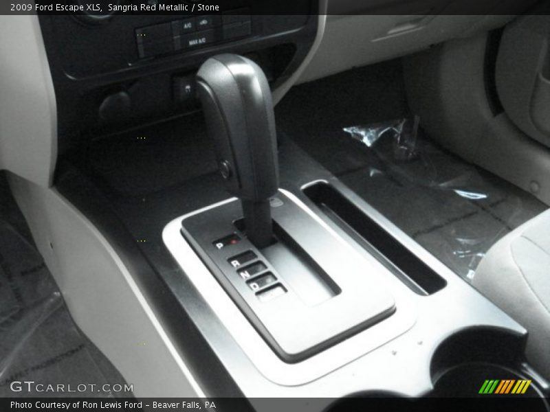 Sangria Red Metallic / Stone 2009 Ford Escape XLS