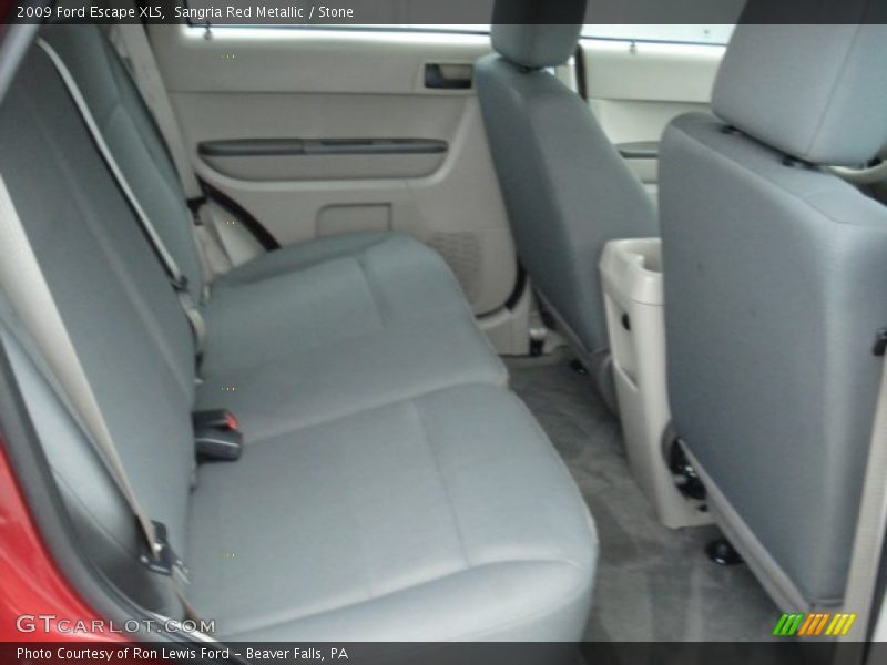 Sangria Red Metallic / Stone 2009 Ford Escape XLS
