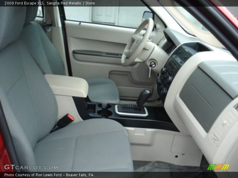 Sangria Red Metallic / Stone 2009 Ford Escape XLS