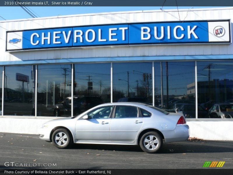 Silver Ice Metallic / Gray 2010 Chevrolet Impala LT