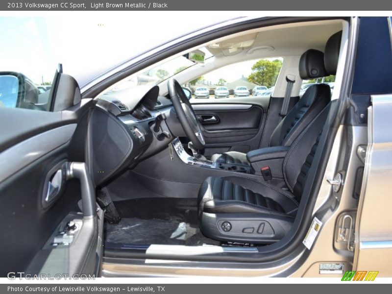 Light Brown Metallic / Black 2013 Volkswagen CC Sport