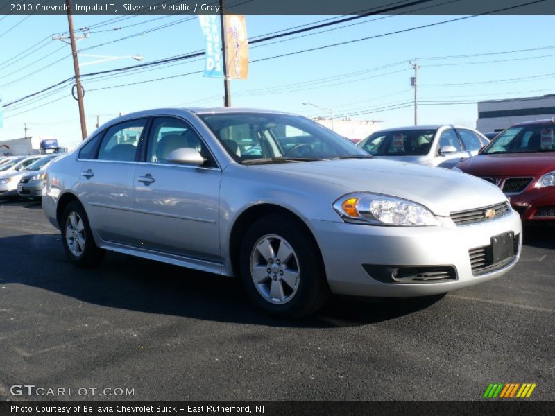 Silver Ice Metallic / Gray 2010 Chevrolet Impala LT