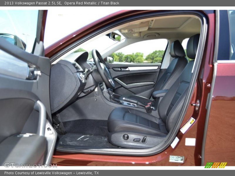 Opera Red Metallic / Titan Black 2013 Volkswagen Passat 2.5L SE