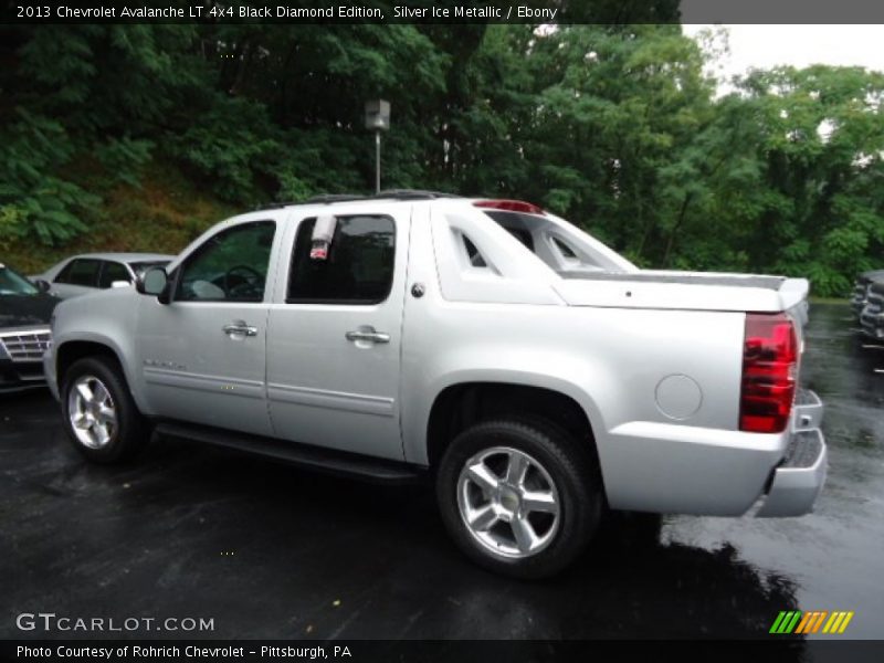  2013 Avalanche LT 4x4 Black Diamond Edition Silver Ice Metallic