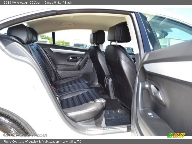 Candy White / Black 2013 Volkswagen CC Sport