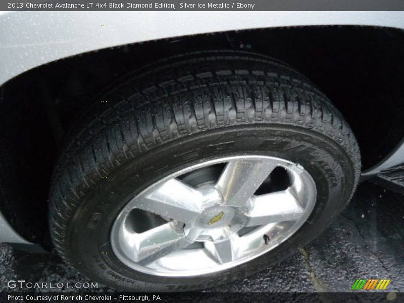  2013 Avalanche LT 4x4 Black Diamond Edition Wheel