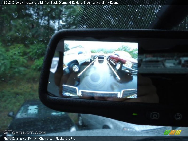 Silver Ice Metallic / Ebony 2013 Chevrolet Avalanche LT 4x4 Black Diamond Edition