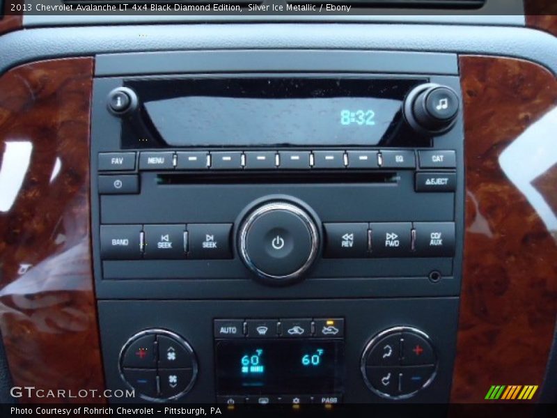Audio System of 2013 Avalanche LT 4x4 Black Diamond Edition