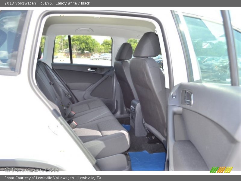 Candy White / Black 2013 Volkswagen Tiguan S
