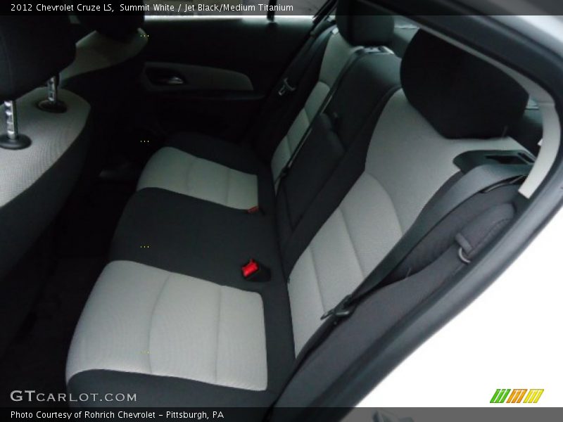 Summit White / Jet Black/Medium Titanium 2012 Chevrolet Cruze LS