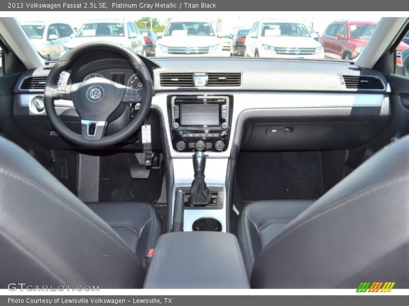 Dashboard of 2013 Passat 2.5L SE