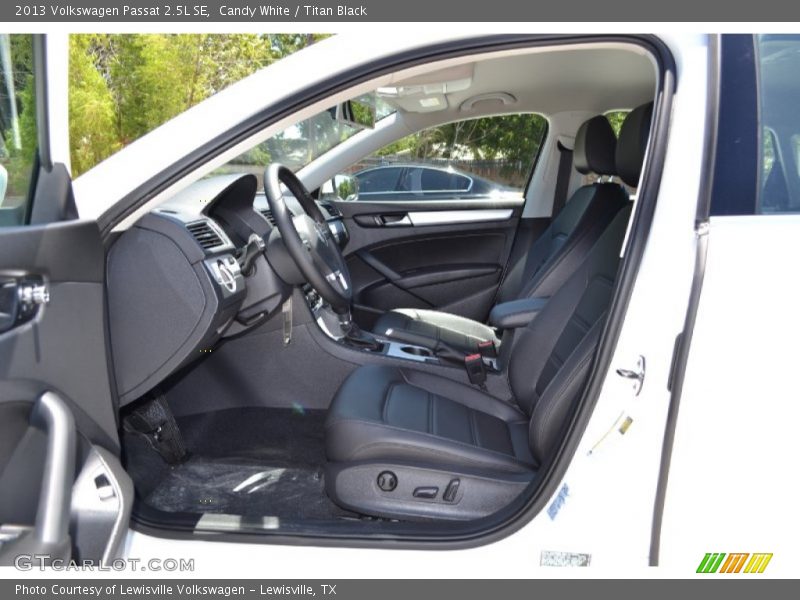  2013 Passat 2.5L SE Titan Black Interior