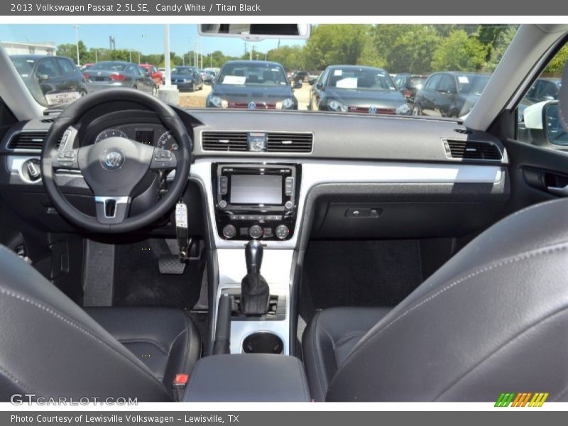 Dashboard of 2013 Passat 2.5L SE