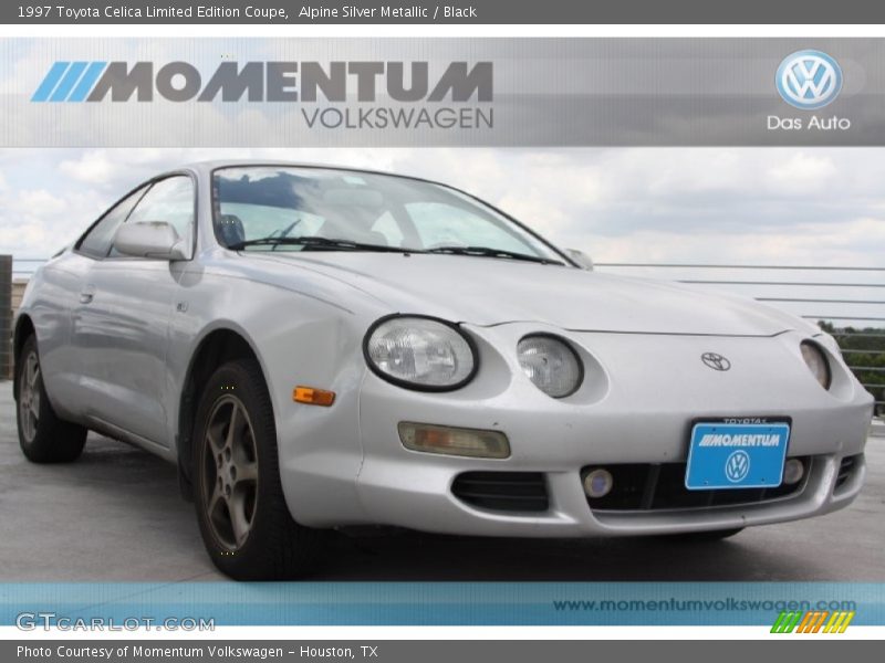 Alpine Silver Metallic / Black 1997 Toyota Celica Limited Edition Coupe