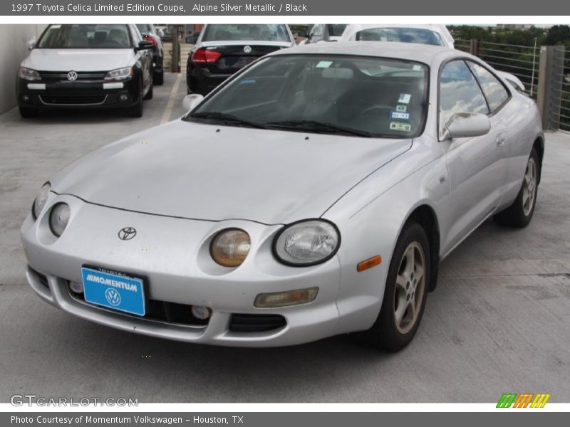 Alpine Silver Metallic / Black 1997 Toyota Celica Limited Edition Coupe