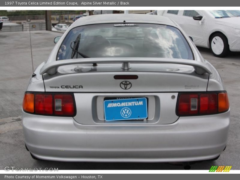 Alpine Silver Metallic / Black 1997 Toyota Celica Limited Edition Coupe