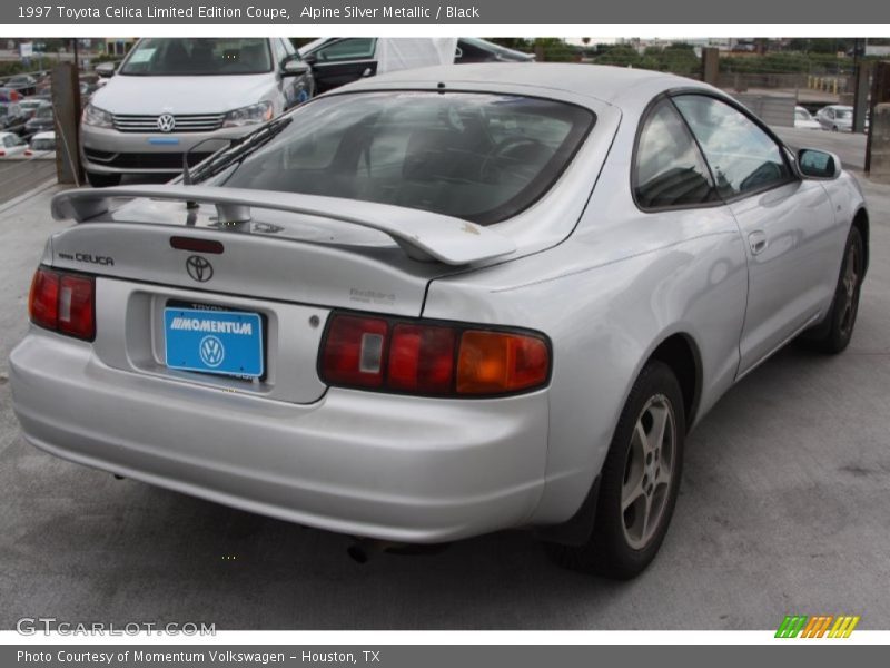Alpine Silver Metallic / Black 1997 Toyota Celica Limited Edition Coupe