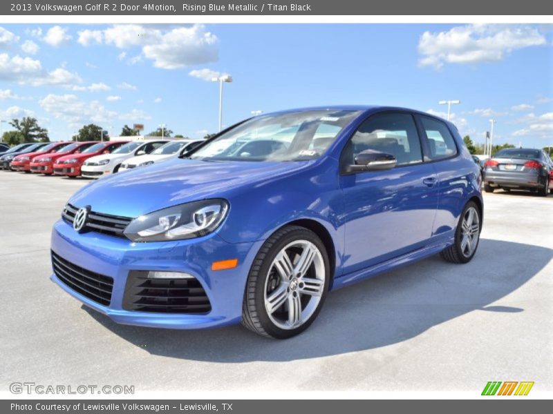 Front 3/4 View of 2013 Golf R 2 Door 4Motion