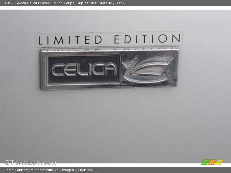 Alpine Silver Metallic / Black 1997 Toyota Celica Limited Edition Coupe