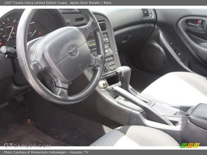 Alpine Silver Metallic / Black 1997 Toyota Celica Limited Edition Coupe