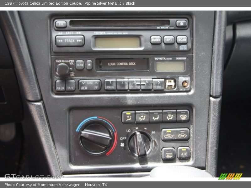 Alpine Silver Metallic / Black 1997 Toyota Celica Limited Edition Coupe