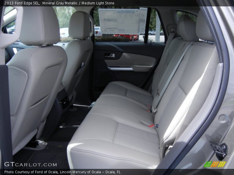 Mineral Gray Metallic / Medium Light Stone 2013 Ford Edge SEL
