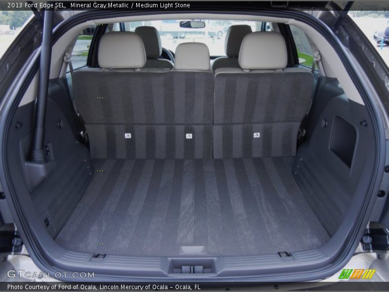 Mineral Gray Metallic / Medium Light Stone 2013 Ford Edge SEL