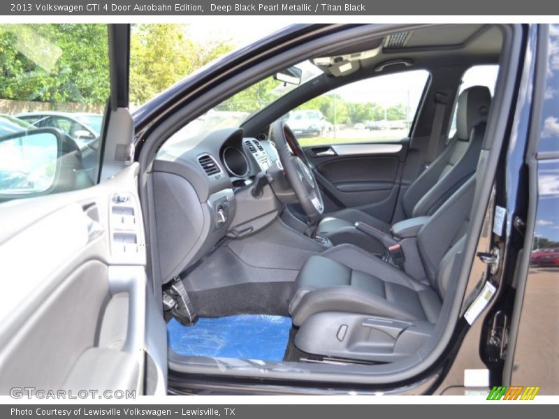  2013 GTI 4 Door Autobahn Edition Titan Black Interior