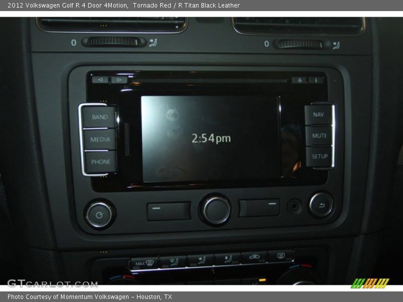 Controls of 2012 Golf R 4 Door 4Motion
