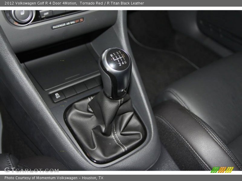  2012 Golf R 4 Door 4Motion 6 Speed Manual Shifter