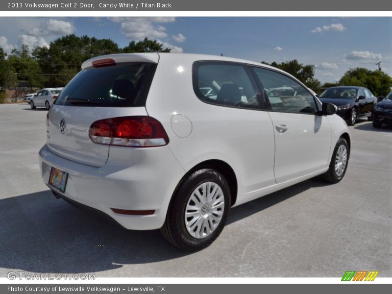 Candy White / Titan Black 2013 Volkswagen Golf 2 Door
