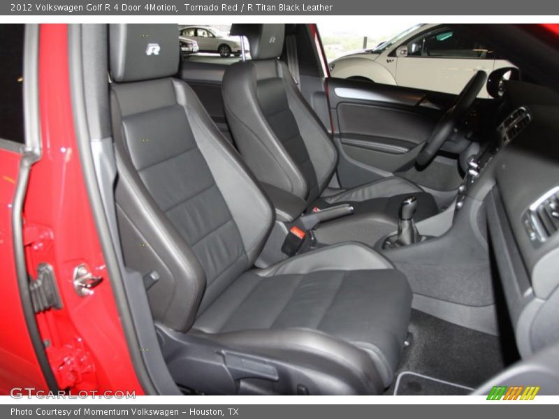 Front Seat of 2012 Golf R 4 Door 4Motion