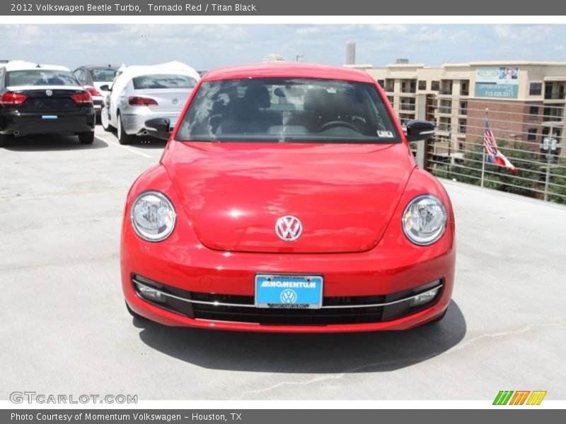 Tornado Red / Titan Black 2012 Volkswagen Beetle Turbo