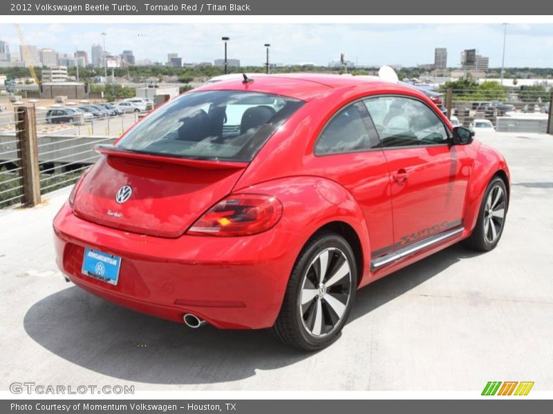 Tornado Red / Titan Black 2012 Volkswagen Beetle Turbo
