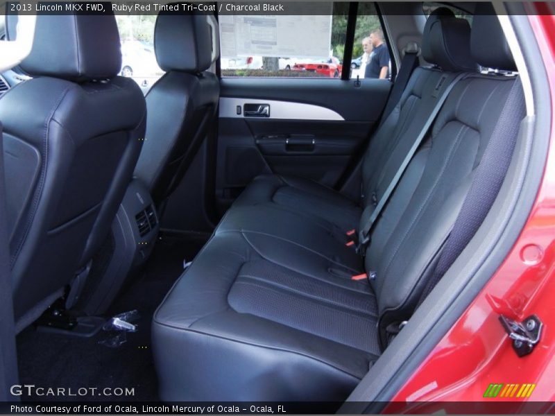 Ruby Red Tinted Tri-Coat / Charcoal Black 2013 Lincoln MKX FWD
