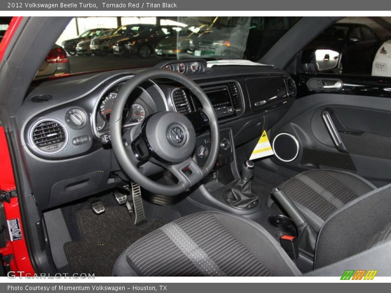  2012 Beetle Turbo Titan Black Interior