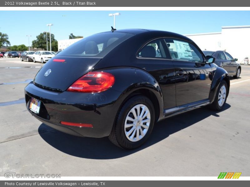 Black / Titan Black 2012 Volkswagen Beetle 2.5L